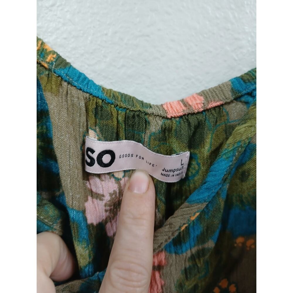 Juniors' SO Wide-Leg Jumpsuit size large - Picture 5 of 8